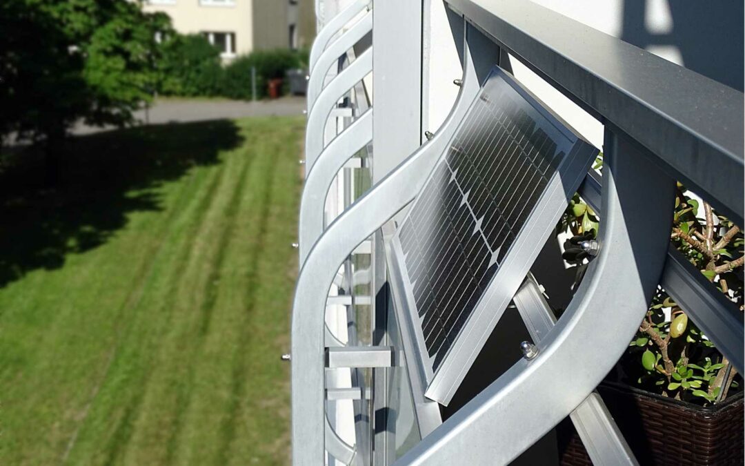 Solarstrom vom Balkon